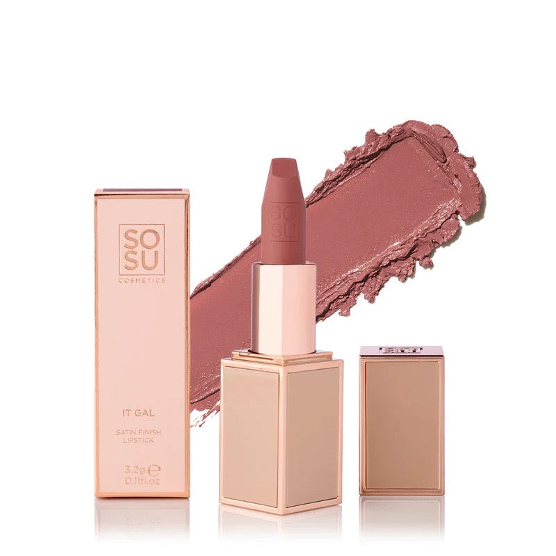 SOSU COSMETICS Satin Lipstick : Κραγιόν Χειλιών