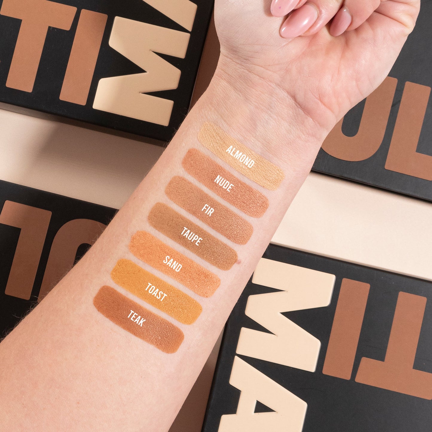 BPerfect Ultimattes Palette : Παλέτα Σκιών