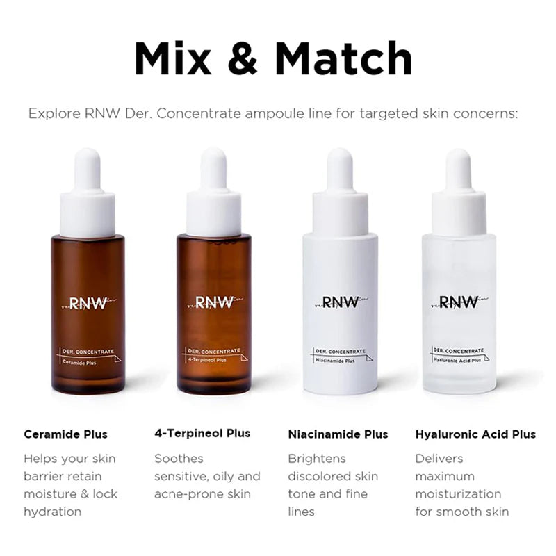 RNW Energy Ampoule Kit 10ml*4τεμ. : Σετ Οροί Προσώπου