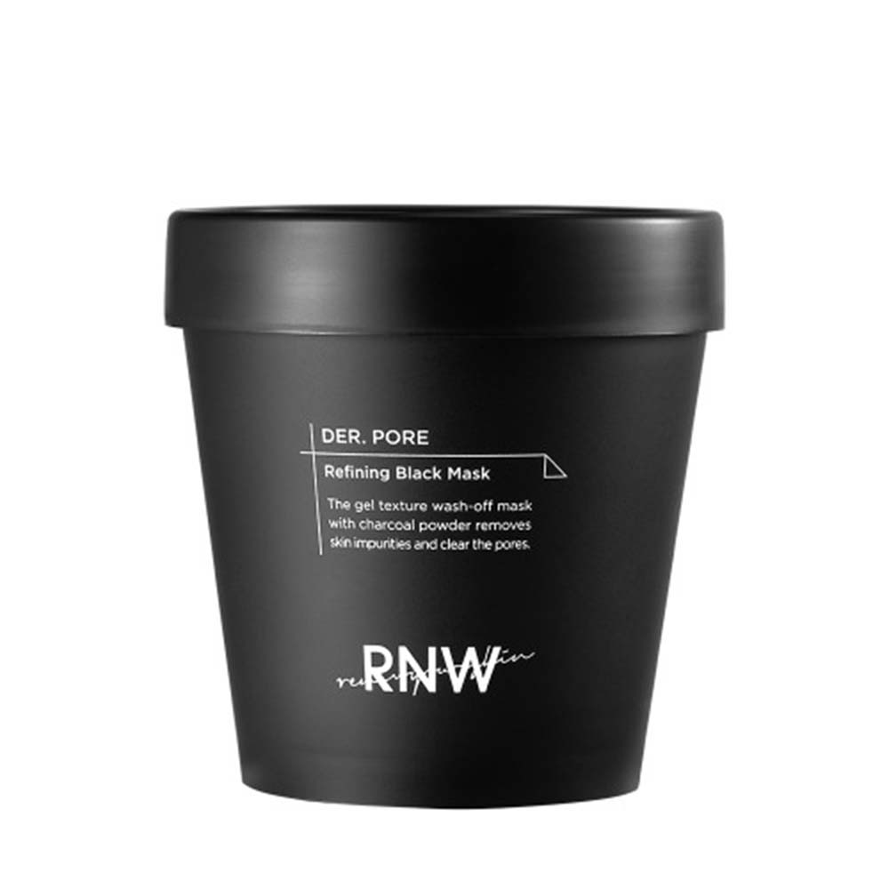 RNW DER. Pore Refining Black Mask 200m : Μαύρη Μάσκα Προσώπου