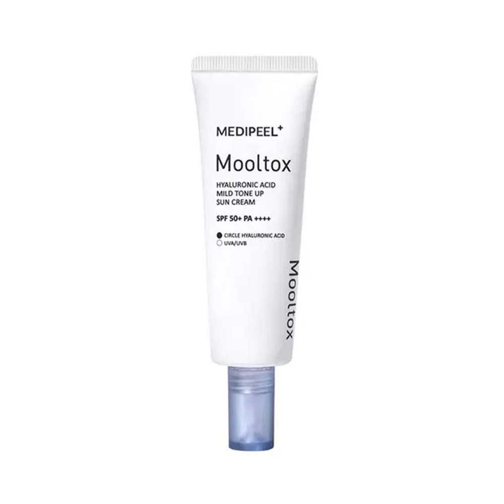 MEDI PEEL Hyaluronic Acid Mooltox Mild Tone Up Sun Cream SPF50+, PA++++ 50ml : Αντηλιακό Προσώπου